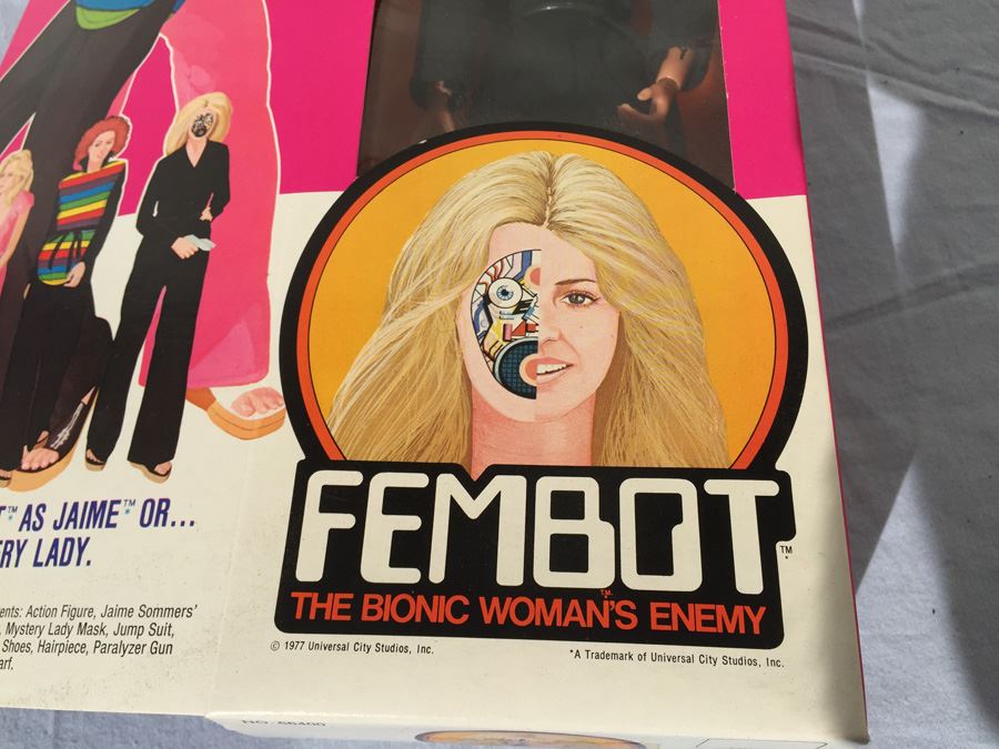 FEMBOT The Bionic Woman's Enemy New In Box Kenner 1977 [Photo 4]