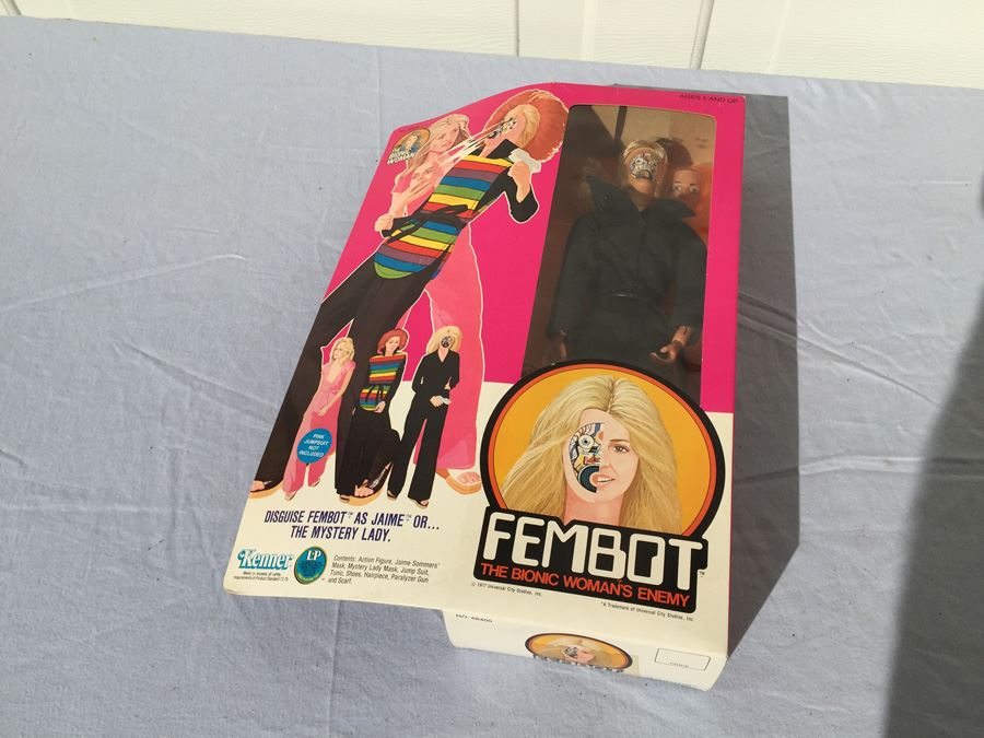 FEMBOT The Bionic Woman's Enemy New In Box Kenner 1977 [Photo 1]