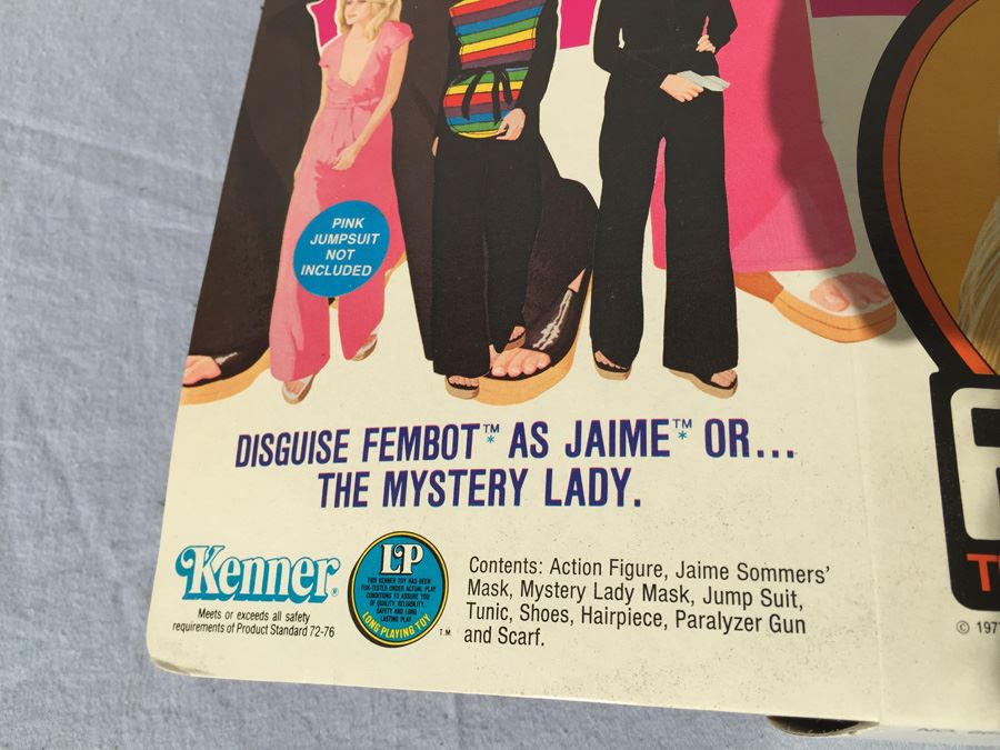 FEMBOT The Bionic Woman's Enemy New In Box Kenner 1977 [Photo 6]