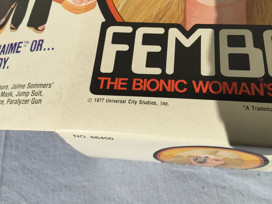FEMBOT The Bionic Woman's Enemy New In Box Kenner 1977 [Photo 5]