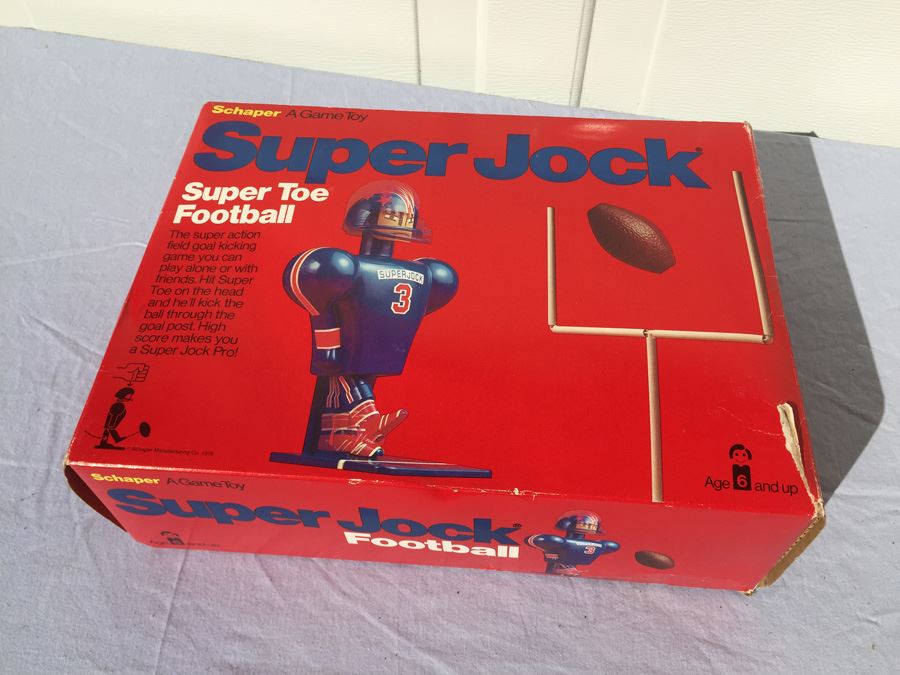 Super Jock Super Toe Football Schaper 1976 [Photo 4]