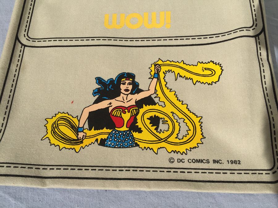 Wonder Woman Tote Bag DC Comics 1982 [Photo 2]