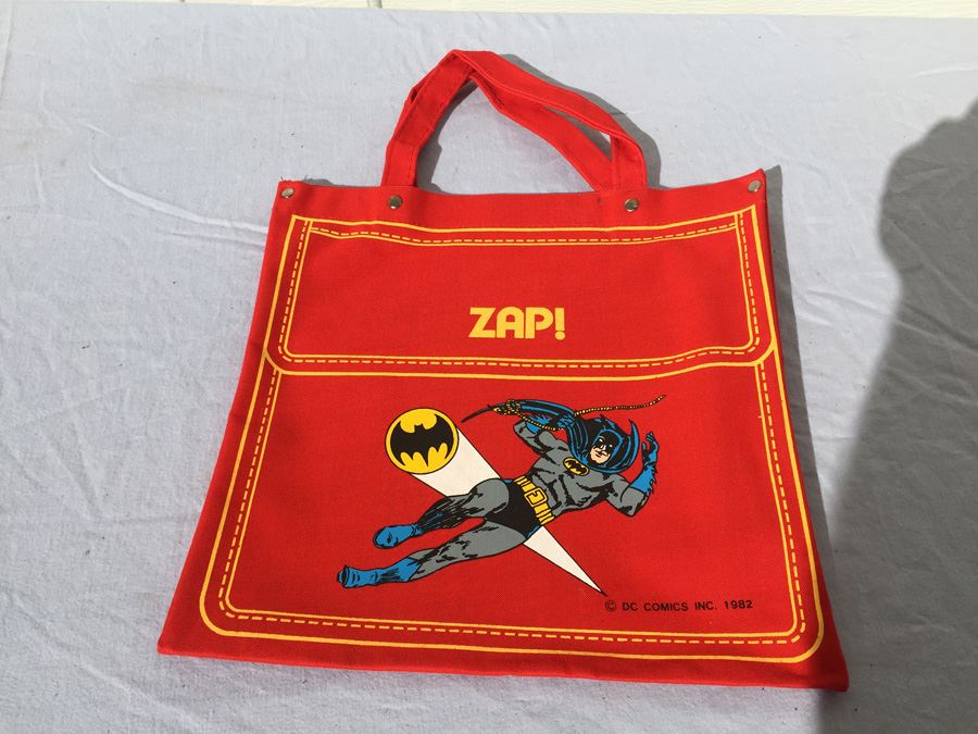 Batman Tote Bag DC Comics 1982 [Photo 1]