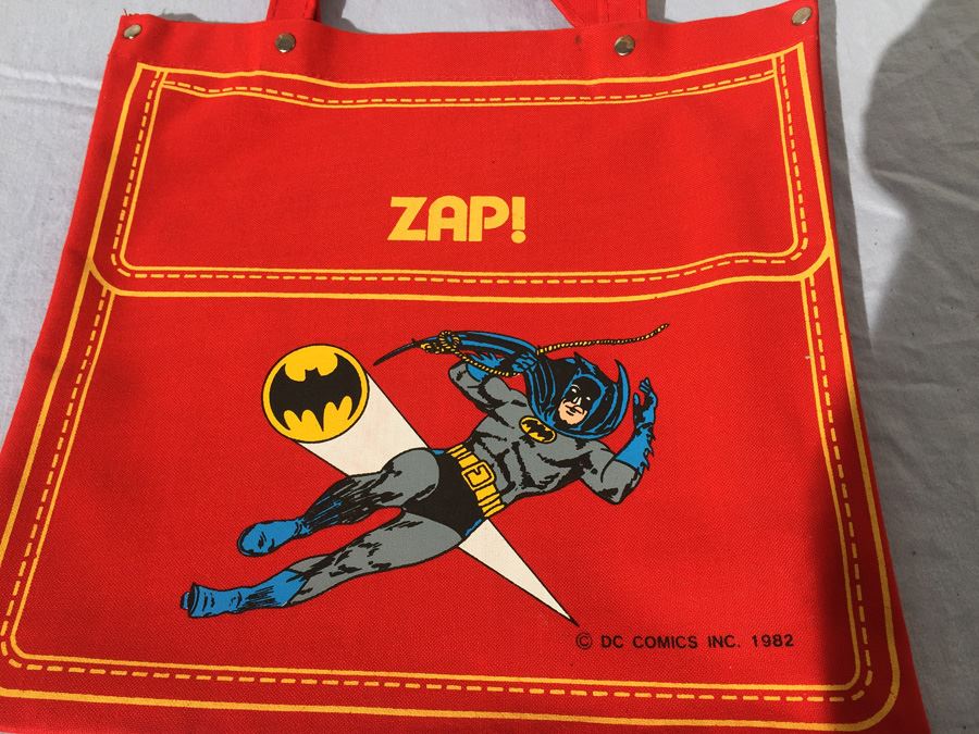 Batman Tote Bag DC Comics 1982 [Photo 2]