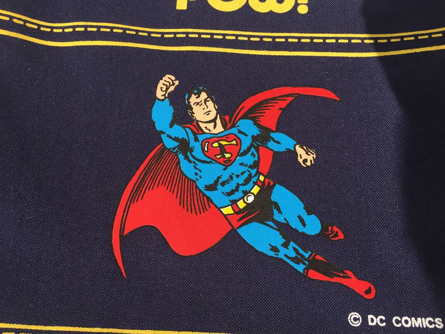 Superman Tote Bag DC Comics 1982 [Photo 3]