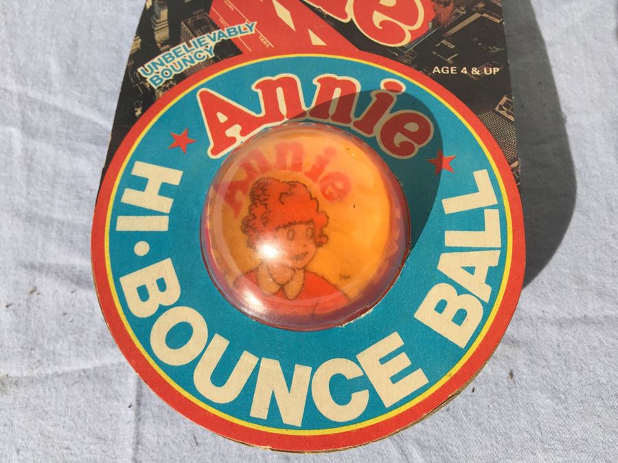 Annie Hi-Bounce Balls New In Original Packaging 1981 [Photo 3]