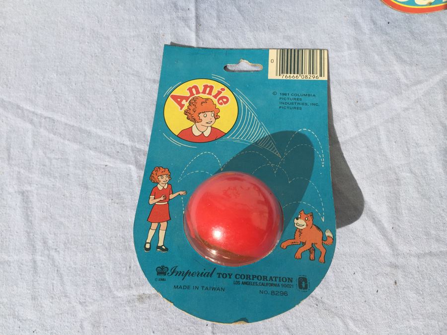 Annie Hi-Bounce Balls New In Original Packaging 1981 [Photo 6]