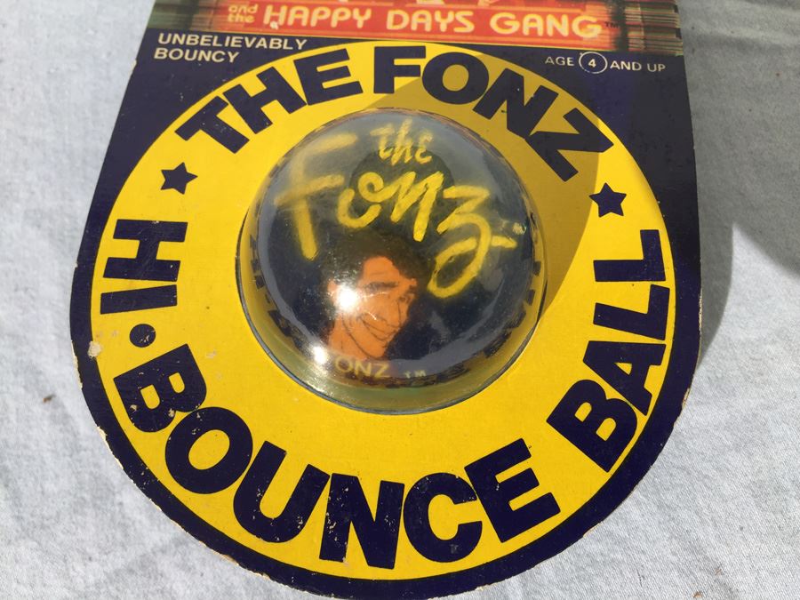The Fonz Hi-Bounce Ball In Original Packaging 1981 [Photo 2]