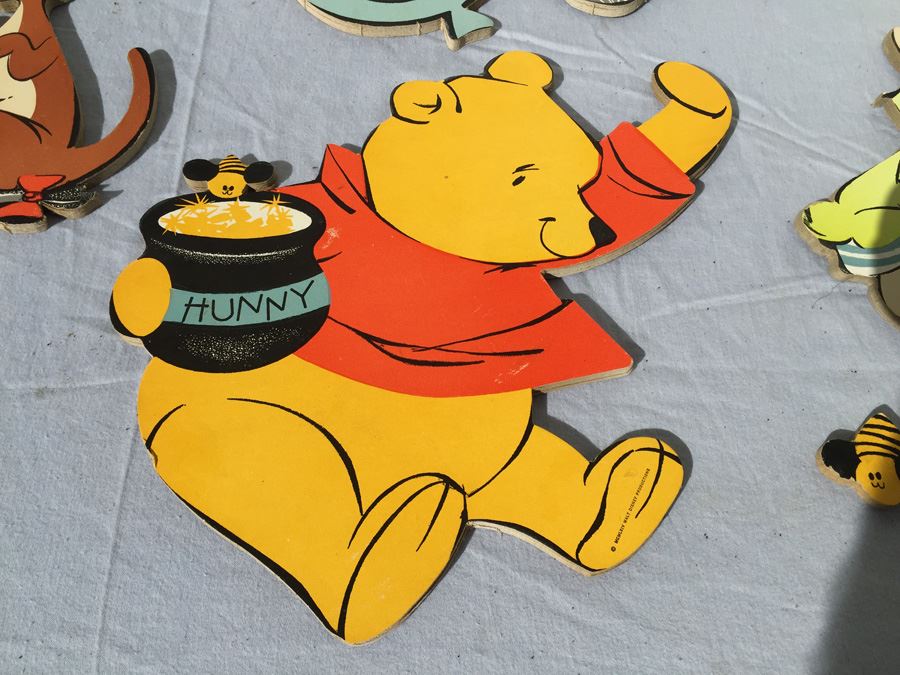 Winnie The Pooh Wall Decorations 1964 Walt Disney Productions [Photo 2]