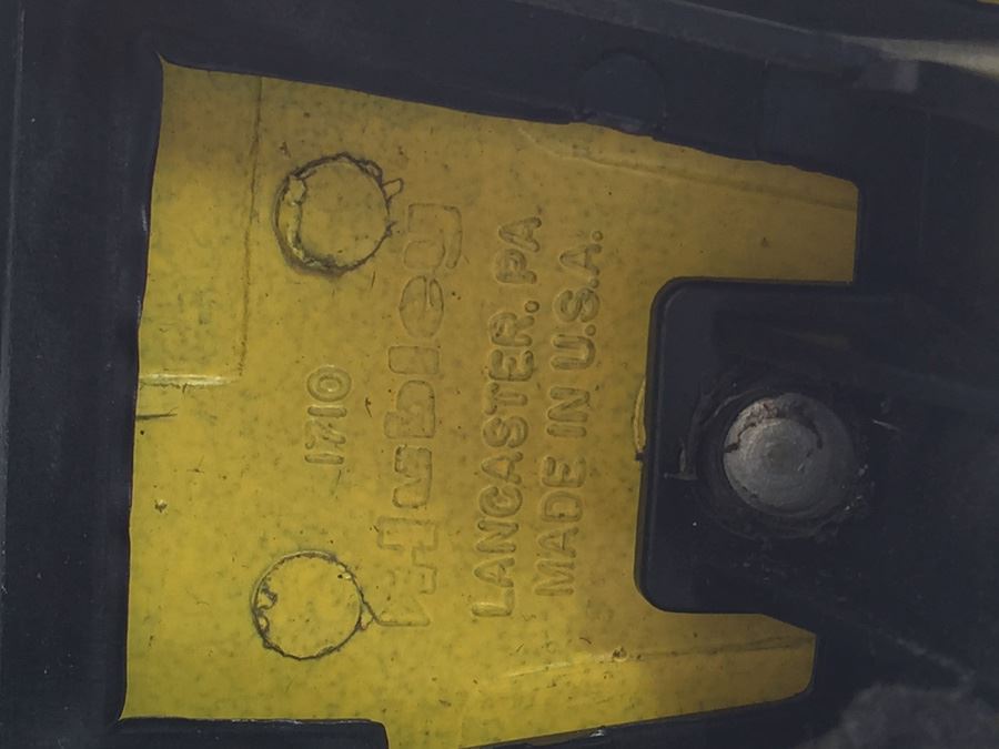 Vintage Hubley Smokey The Bear Yellow Jeep 1710 [Photo 12]