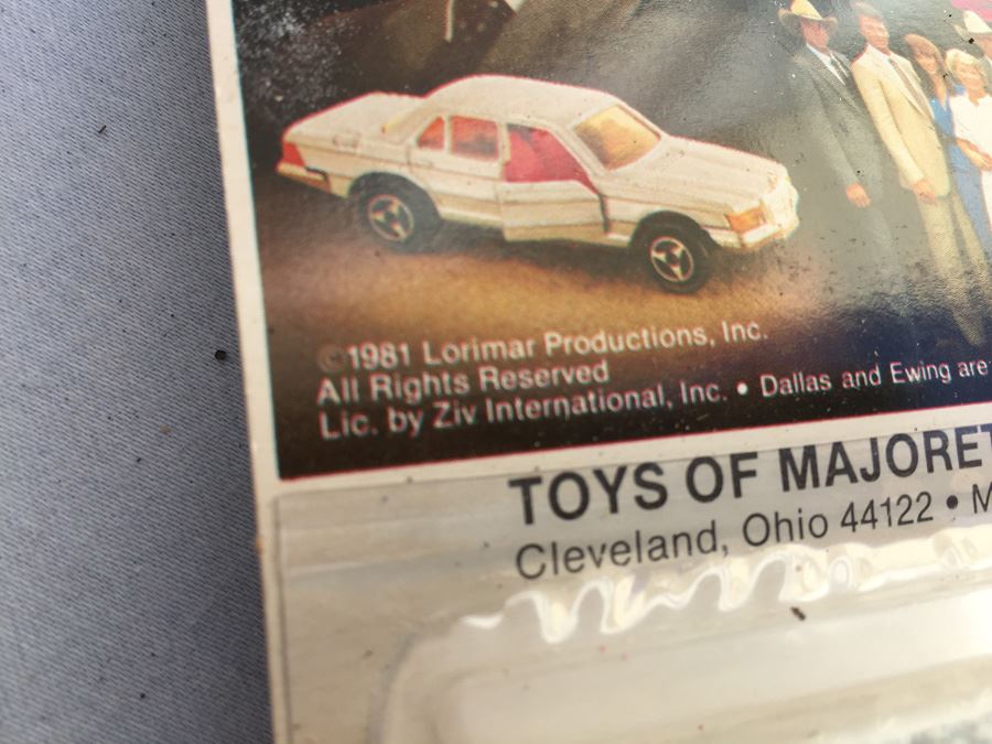 (11) Majorette DALLAS TV Series Die Cast Metal Toys New On Card 1981 [Photo 9]