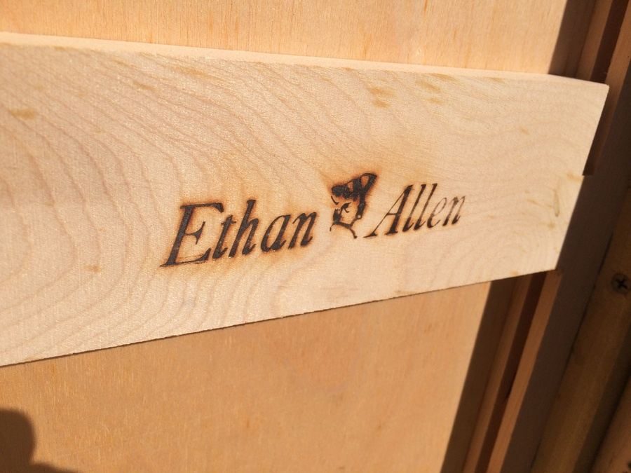 Ethan Allen Tall Single Library Bookcase [Photo 2]