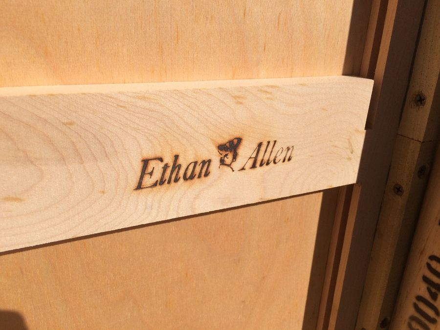 Ethan Allen Tall Single Library Bookcase [Photo 4]