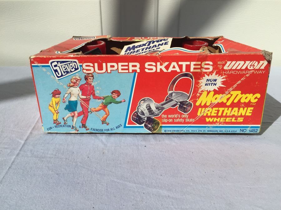 Steven Super Skates 1978 Max Trac Urethane Wheels Slip-On Safety Skate [Photo 2]