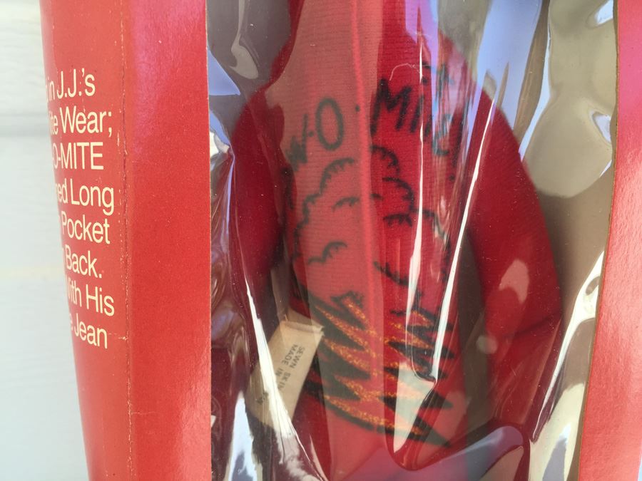 J.J. Action Figure Doll From TV Series Good Times Dyn-O-Mite New In Box (Box Has Damage) Shindana Toys 1975 [Photo 5]