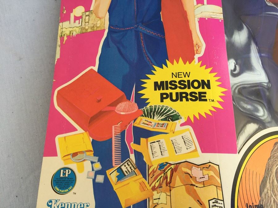 Jaime Sommers The Bionic Woman Action Figure With Mission Purse New In Box Kenner 1974 [Photo 9]