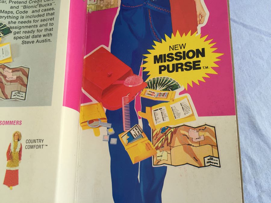 Jaime Sommers The Bionic Woman Action Figure With Mission Purse New In Box Kenner 1974 [Photo 18]
