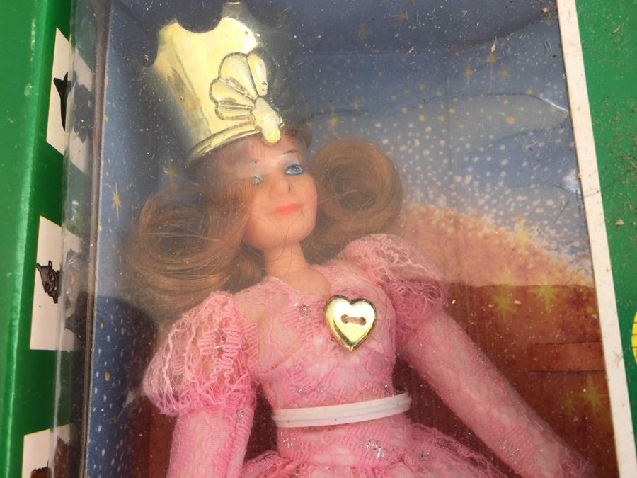 (4) Mego Action Figures Dolls New In Box Wizard Of Oz Cowardly Lion Scarecrow Glinda Good Witch Dorothy Toto 1974 [Photo 8]