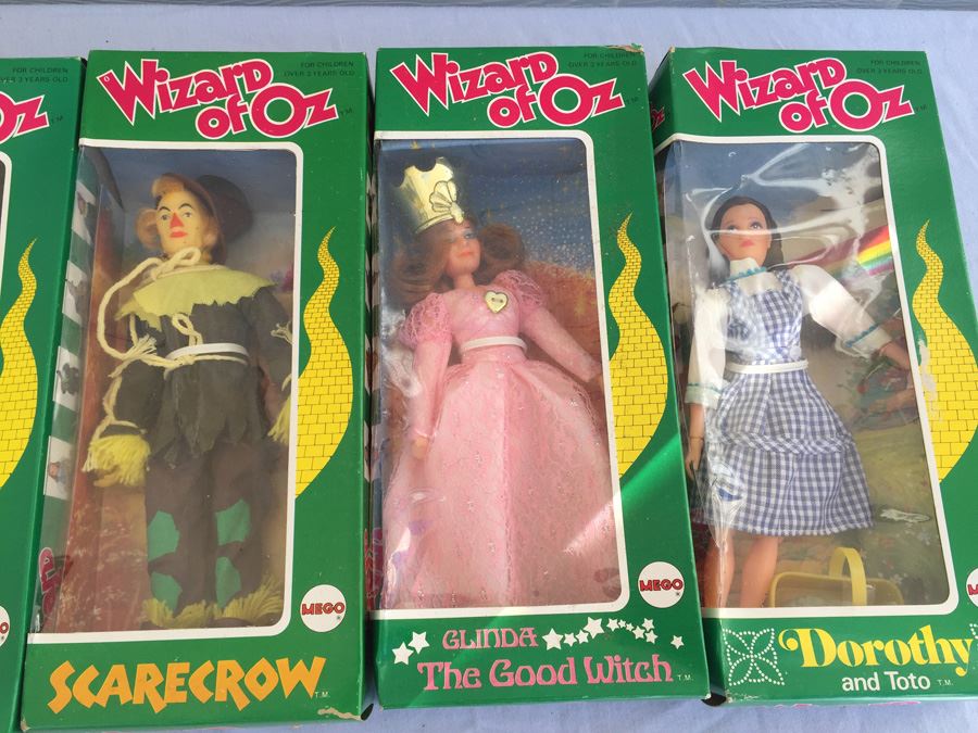 mego wizard of oz dolls