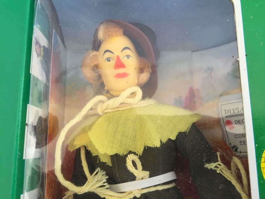 (4) Mego Action Figures Dolls New In Box Wizard Of Oz Cowardly Lion Scarecrow Glinda Good Witch Dorothy Toto 1974 [Photo 6]