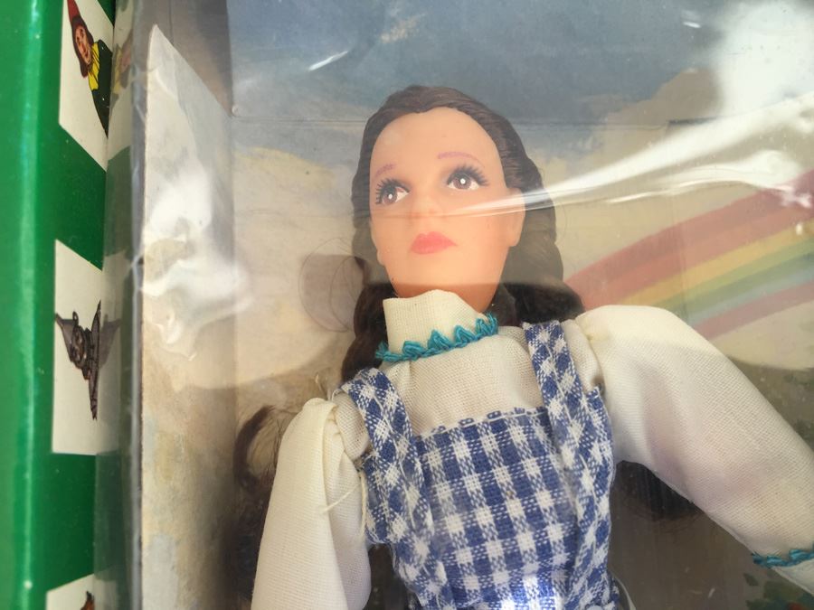 (4) Mego Action Figures Dolls New In Box Wizard Of Oz Cowardly Lion Scarecrow Glinda Good Witch Dorothy Toto 1974 [Photo 10]