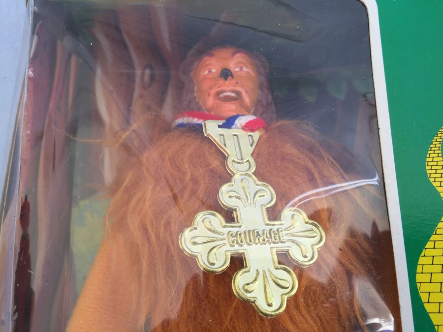 (4) Mego Action Figures Dolls New In Box Wizard Of Oz Cowardly Lion Scarecrow Glinda Good Witch Dorothy Toto 1974 [Photo 2]