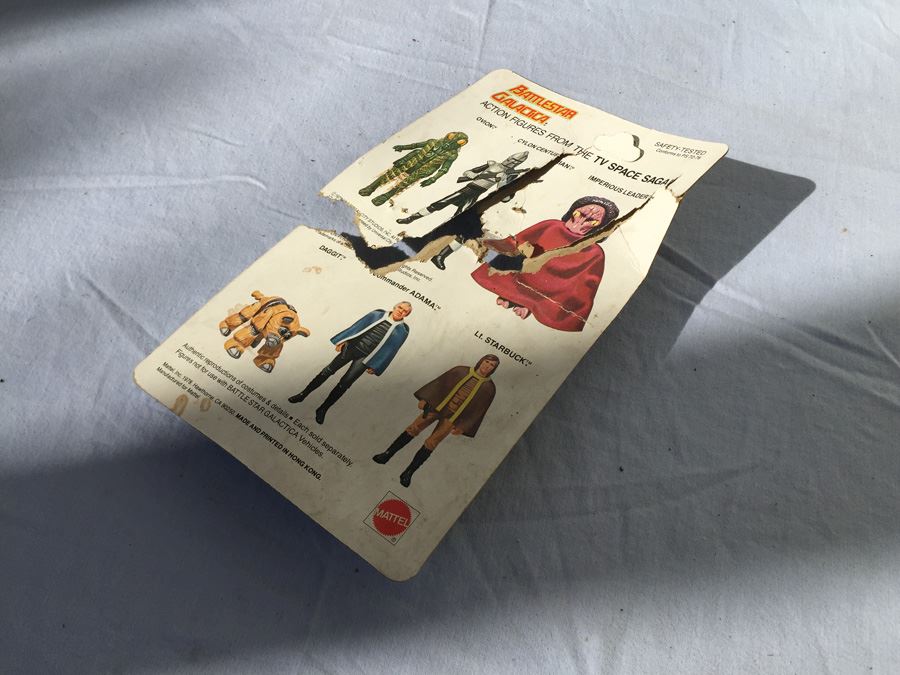 Battlestar Galatica Ovion Insect Enemy Mattel New On Card Vintage 1978 Card Is Damaged [Photo 7]