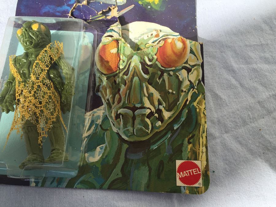 Battlestar Galatica Ovion Insect Enemy Mattel New On Card Vintage 1978 Card Is Damaged [Photo 4]