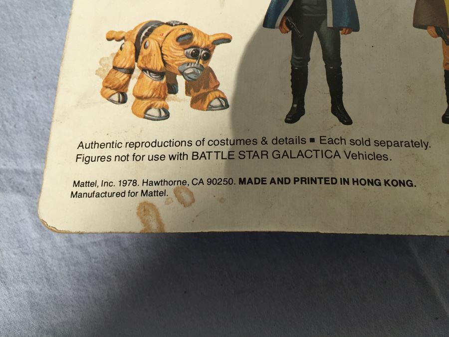 Battlestar Galatica Ovion Insect Enemy Mattel New On Card Vintage 1978 Card Is Damaged [Photo 8]