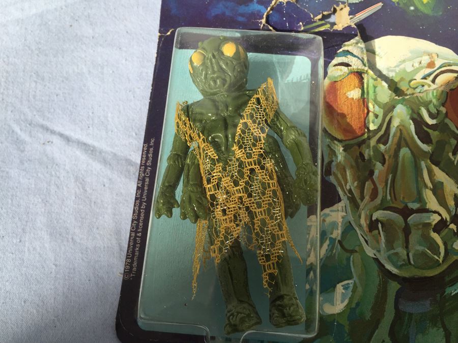 Battlestar Galatica Ovion Insect Enemy Mattel New On Card Vintage 1978 Card Is Damaged [Photo 2]