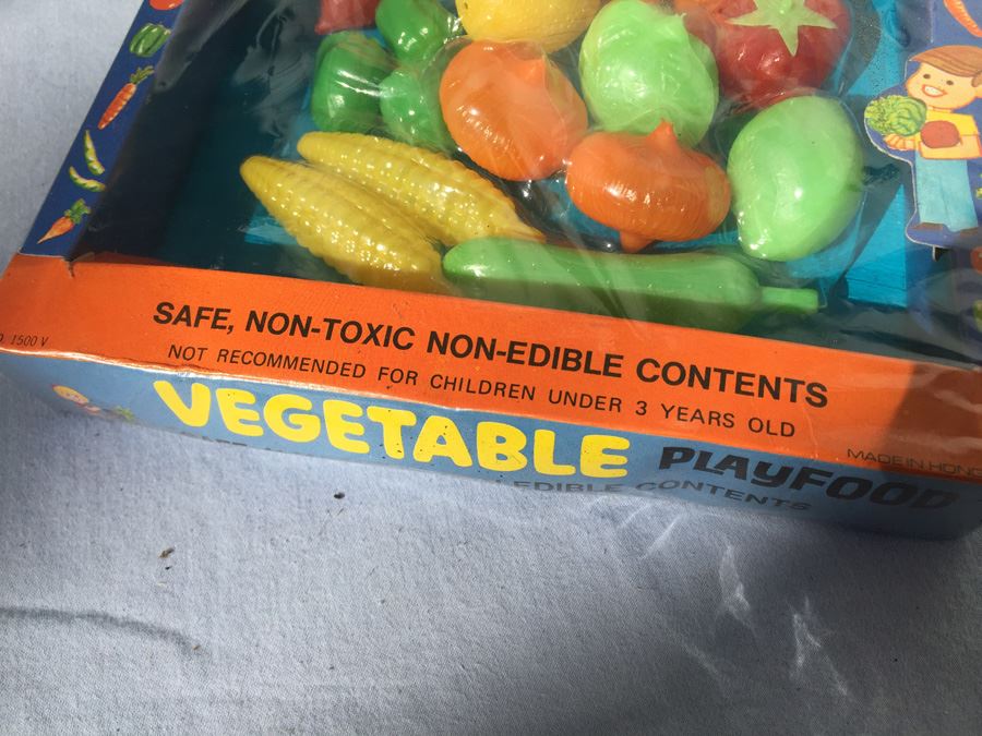 Vintage Vegetable Play Food New In Packaging  [Photo 4]