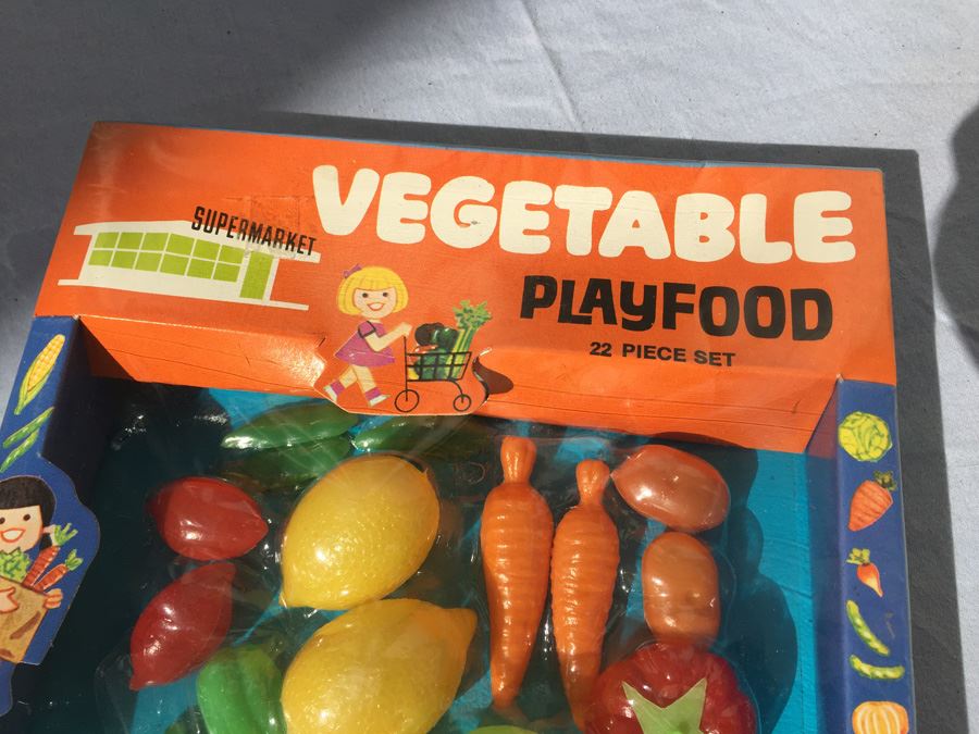 Vintage Vegetable Play Food New In Packaging  [Photo 2]