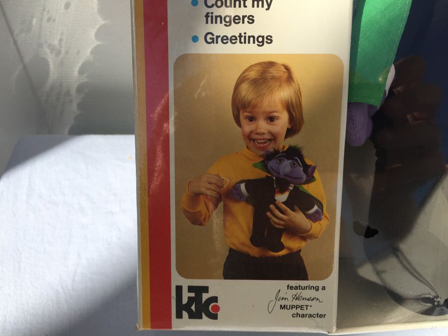 Jim Henson Talking Count Muppet Character Sesame Street Sealed New In Box Knickerbocker 1977 [Photo 3]