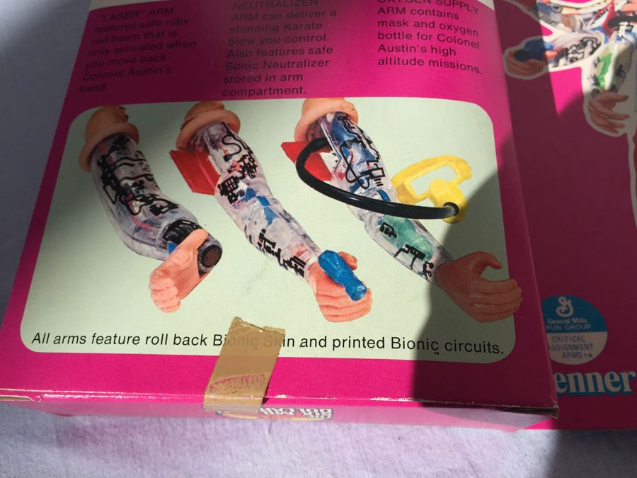 The Six Million Dollar Man Critical Assignment Arms New In Box Kenner 1976 [Photo 11]