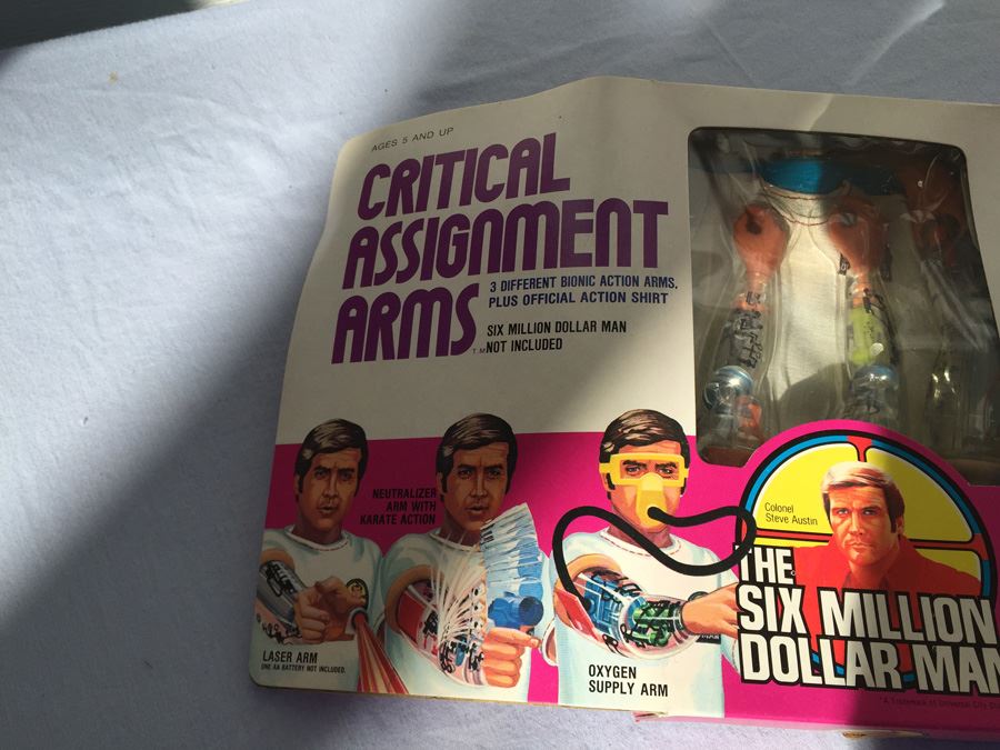 The Six Million Dollar Man Critical Assignment Arms New In Box Kenner 1976 [Photo 5]