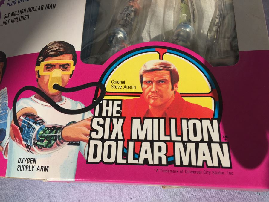 The Six Million Dollar Man Critical Assignment Arms New In Box Kenner 1976 [Photo 4]