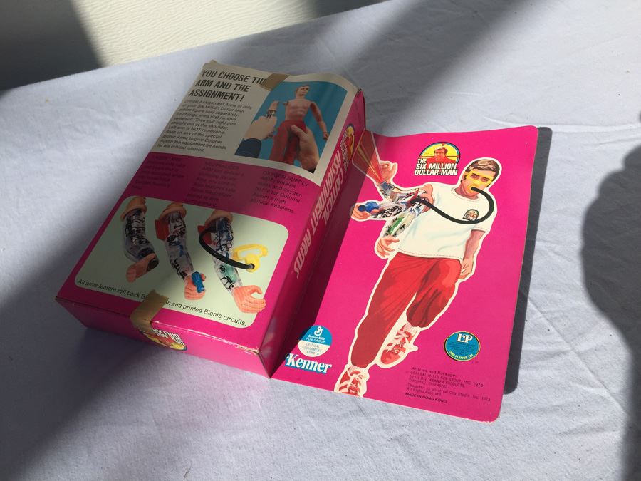 The Six Million Dollar Man Critical Assignment Arms New In Box Kenner 1976 [Photo 3]