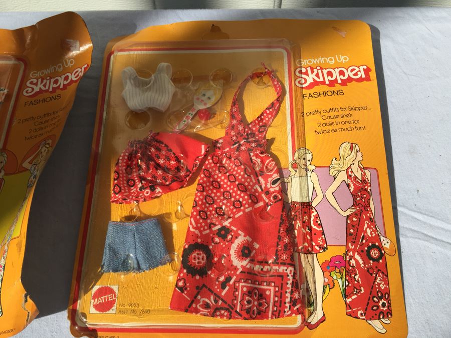 Growing Up Skipper Fashions Doll Clothes New On Card Mattel 1975 [Photo 6]
