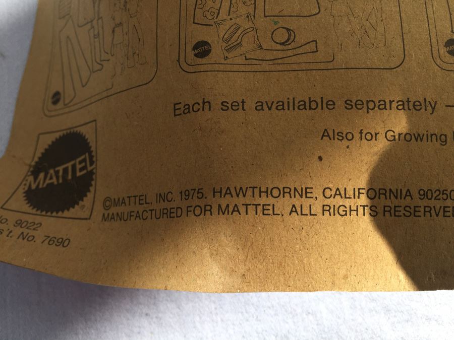 Growing Up Skipper Fashions Doll Clothes New On Card Mattel 1975 [Photo 9]