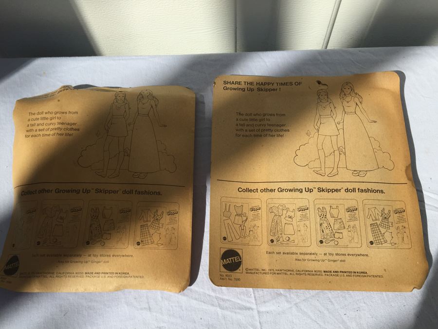 Growing Up Skipper Fashions Doll Clothes New On Card Mattel 1975 [Photo 8]