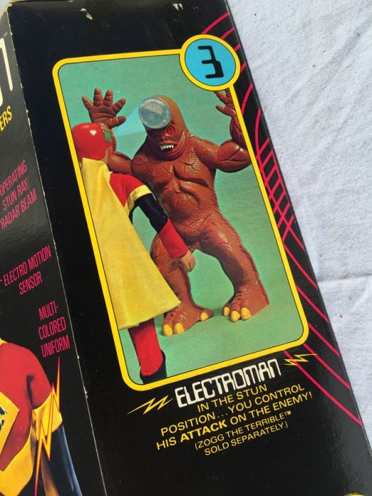 Electroman 17 Inch Action Figure Ideal New In Box 1977 Estimate $200 [Photo 12]