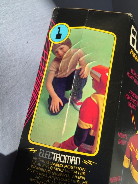 Electroman 17 Inch Action Figure Ideal New In Box 1977 Estimate $200 [Photo 13]