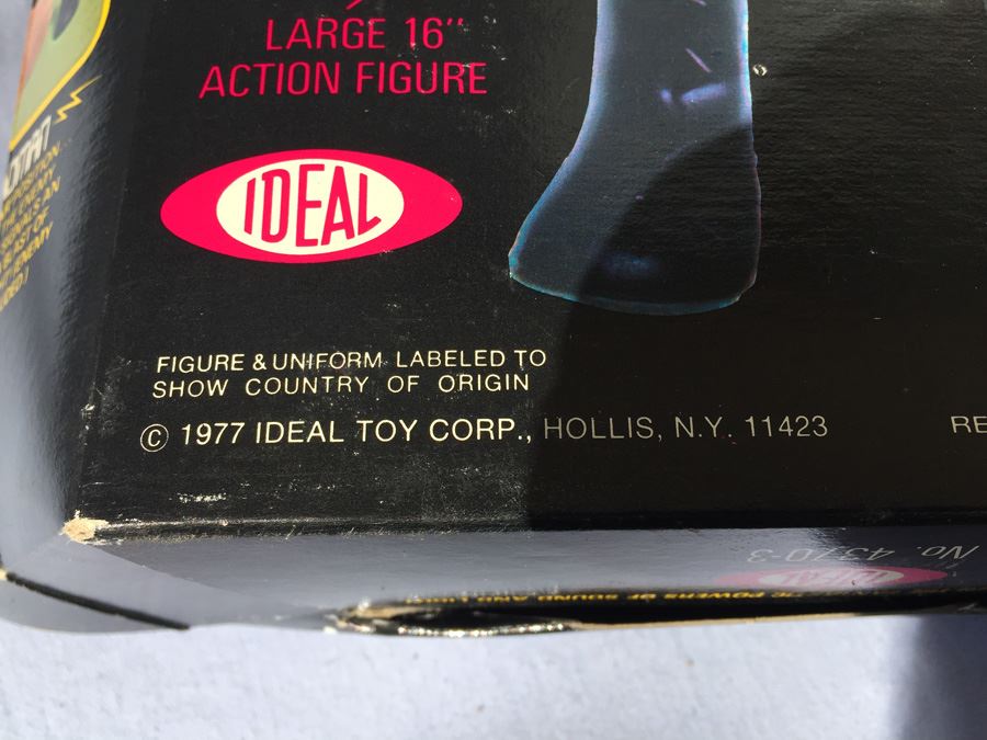 Electroman 17 Inch Action Figure Ideal New In Box 1977 Estimate $200 [Photo 9]