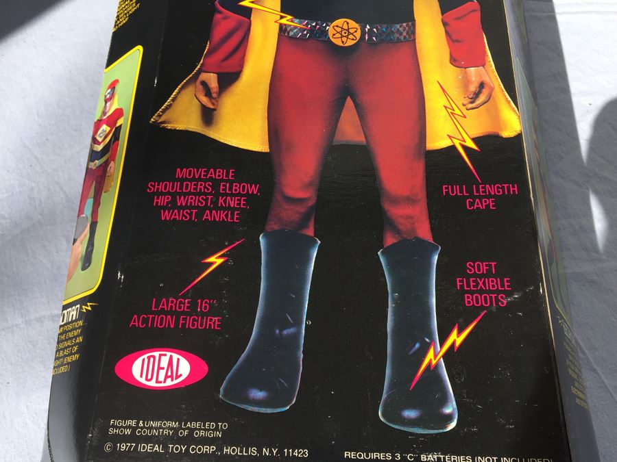 Electroman 17 Inch Action Figure Ideal New In Box 1977 Estimate $200 [Photo 10]