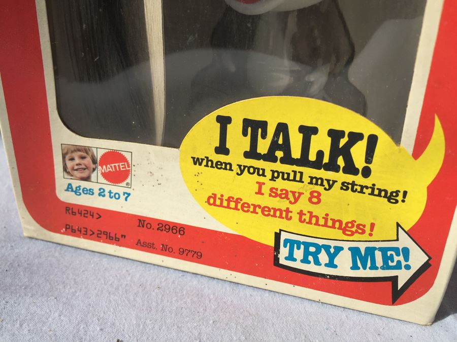 Mattel Preschool Chatter Chums Walt Disney Bugs Bunny Talking New In Box 1978 [Photo 4]