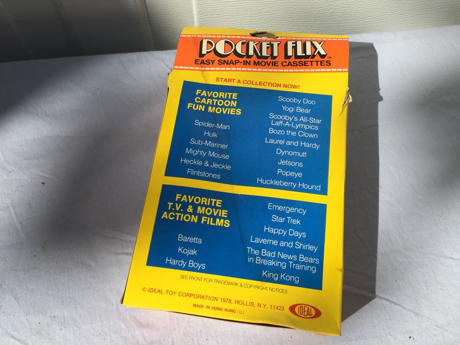 The Amazing Spider-Man Pocket FLIX Ideal New In Box Motorized Movie Viewer 1978 [Photo 7]