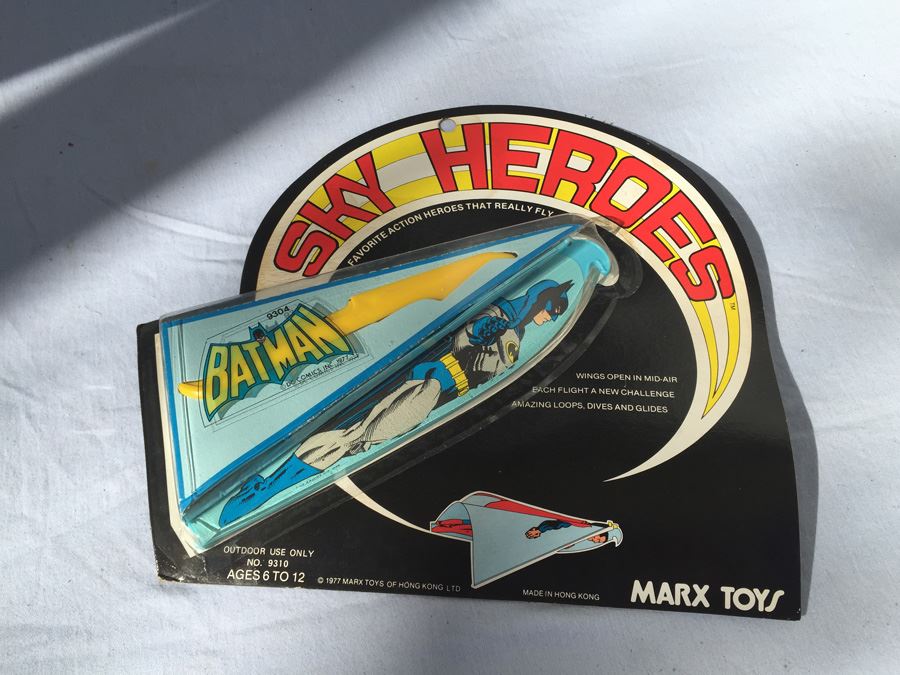 Marx Toys Batman Sky Heroes New On Card 1977 [Photo 1]