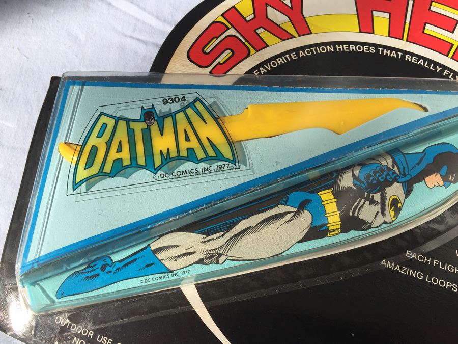 Marx Toys Batman Sky Heroes New On Card 1977 [Photo 2]