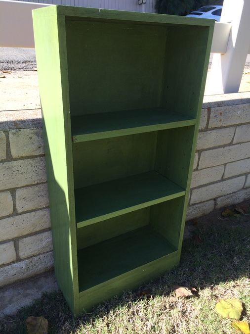 Small Green Bookshelf