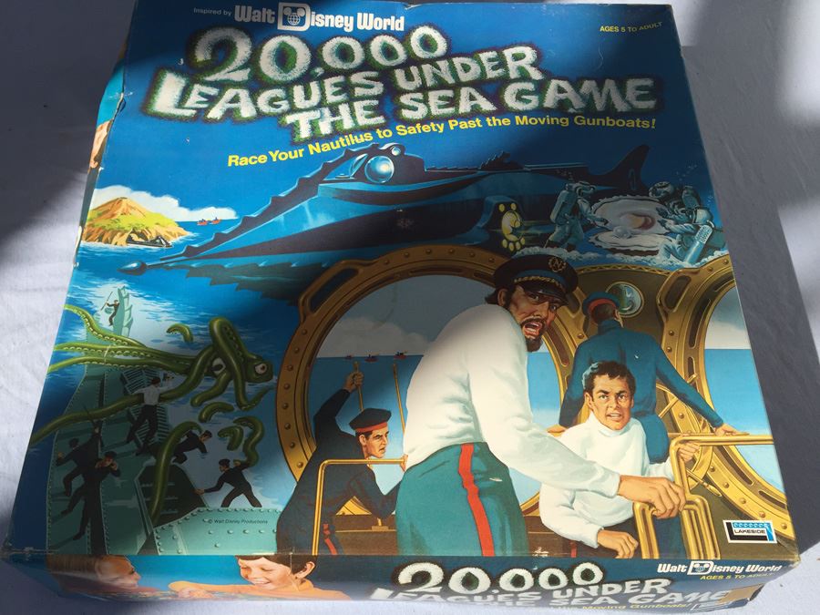 Walt Disney World 20,000 Leagues Under The Sea Game 1975 [Photo 4]